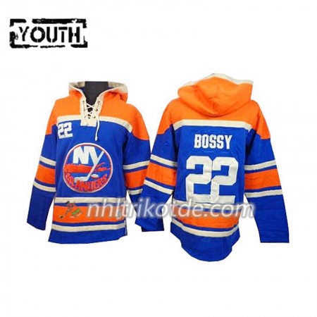 New York Islanders Mike Bossy22 Blau Sawyer Hooded Sweatshirt - Kinder